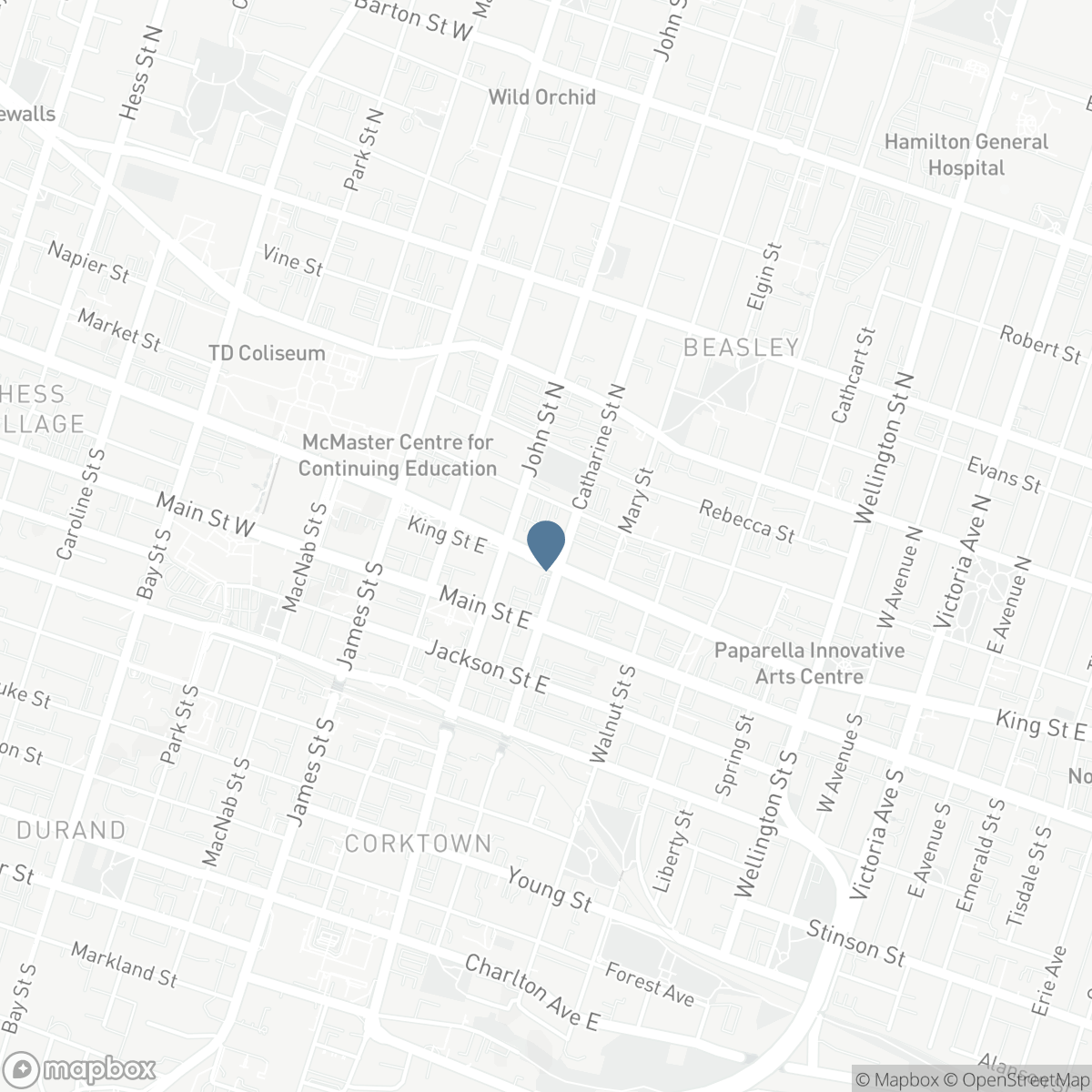 112 KING Street E Unit# PH5, Hamilton, Ontario L8N 0A9